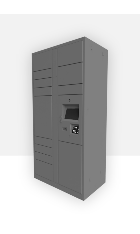 indoor parcel lockers